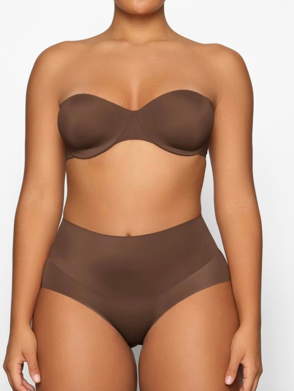 SKIMS Soothing Intimates UNLINED STRAPLESS BRA 34D
